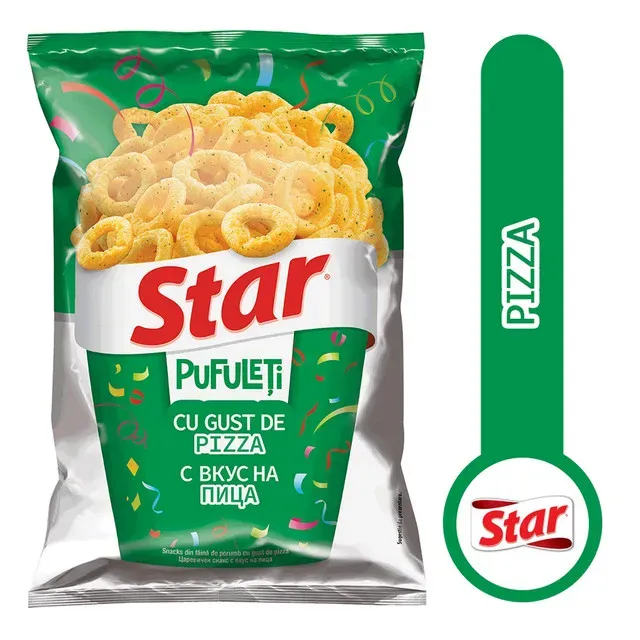 Pufuleti cu pizza Star, 80 g
