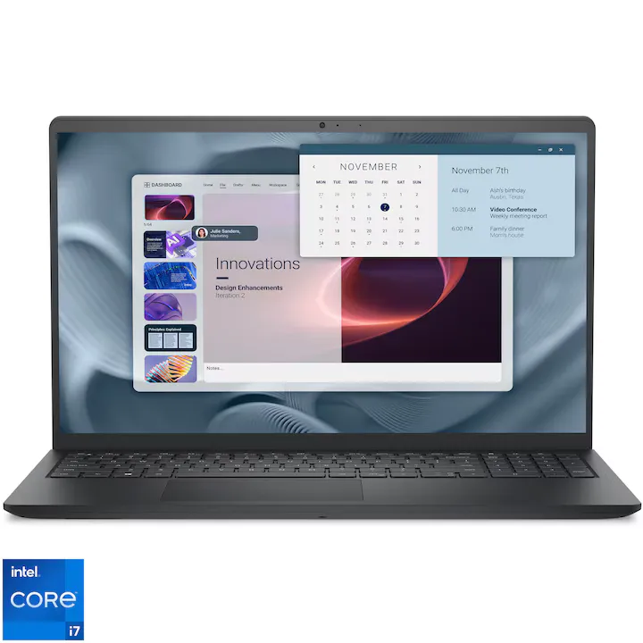 Business Dell Pro 15 Essential cu procesor Intel® Core™ i7-1355U pana la 5.00 GHz, 15.6", Full HD, 120Hz, 16GB RAM, 512GB SSD, Intel® UHD Graphics, Windows 11 Pro, FPR, Backlit, 3y ProSupport and Next Business Day Onsite