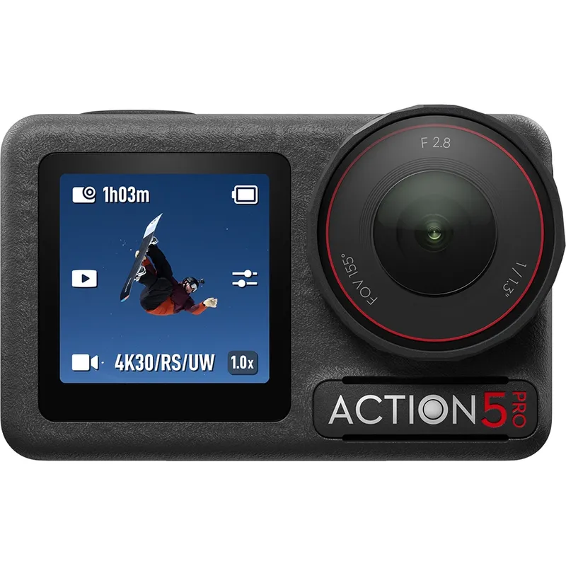 Camera video sport DJI Osmo Action 5 Pro Bundle, Wi-Fi, Bluetooth, negru