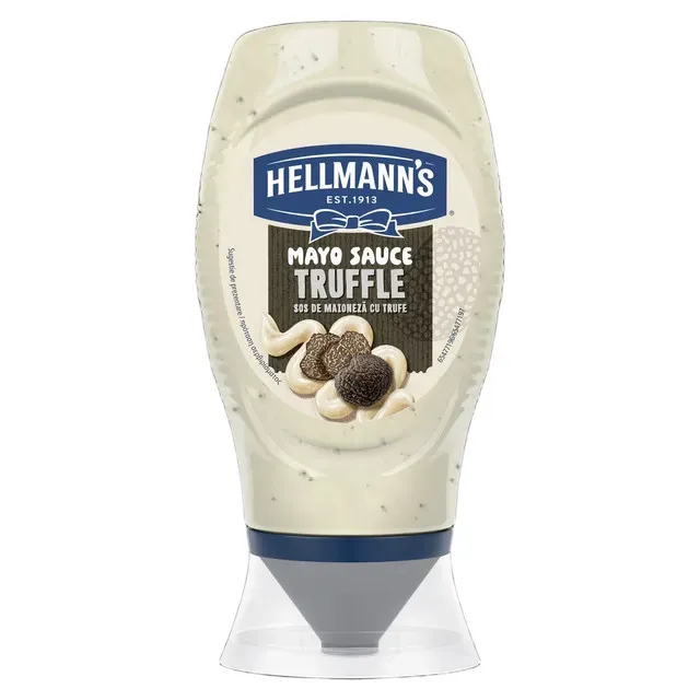 Sos de maioneza cu trufe Hellmann's, 250 ml