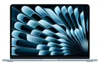 Laptop Apple MacBook Air 15 (Procesor Apple M4 (10-core CPU), 15.3" Liquid Retina, 16GB, 256GB SSD, Apple M4 10-core GPU, Mac OS, Layout INT, Manual RO, Albastru deschis)