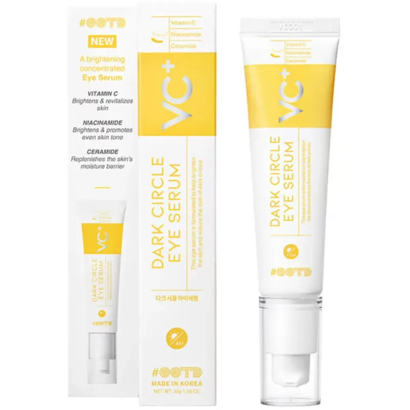 Serum anti-cearcane #OOTD cu niacinamide, ceramide si vitamina C, 30 g