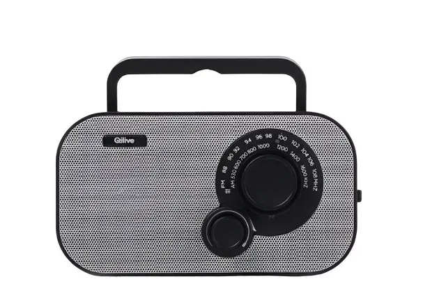 Radio portabil analogic Qilive Q.1548, frecvente radio AM si FM, negru