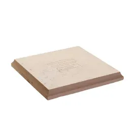 Capitel capac stalp gard Star Stone, (530 x 530) x (500 x 500) x 50 mm, smoke (alb galbui)