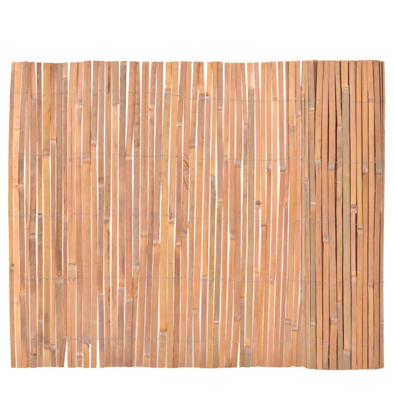 Gard din bambus vidaXL, 100 x 400 cm 7.85 kg 140390