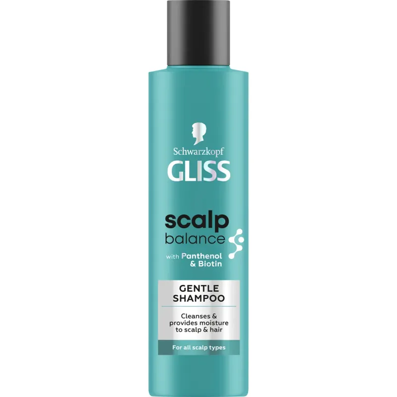 Sampon pentru scalp sensibil Schwarzkopf Gliss Scalp Balance, 200 ml