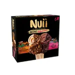 Inghetata caramel sarat si macadamia, ciocolata neagra si fructe de padure 253g