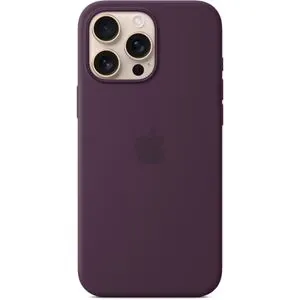Husa telefon APPLE iPhone 16 Pro Max Silicone Case cu MagSafe - Plum, MYYW3ZM/A