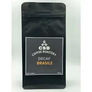Cafea macinata de specialitate proaspat prajita, CSB Coffee Roastery, Brazilia Decaf, 500 gr