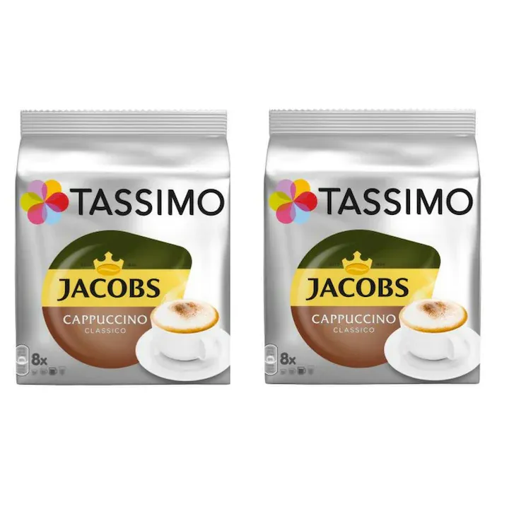 Pachet Capsule Jacobs Tassimo Cappuccino,2x260g