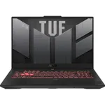 Gaming ASUS TUF A17 FA707NUG-HX177, 17.3" Full HD 144Hz, AMD Ryzen™ 7 7445HS, 16GB RAM, SSD 512GB, nVidia GeForce RTX 4050 6GB, Fara sistem de operare, Mecha Gray