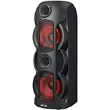 Boxa portabila Akai Party Speaker 370, 60 W, Radio, USB, micro-SD, Negru