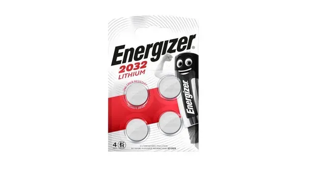 Set 4 baterii Energizer, 3V, CR2032 Lithium