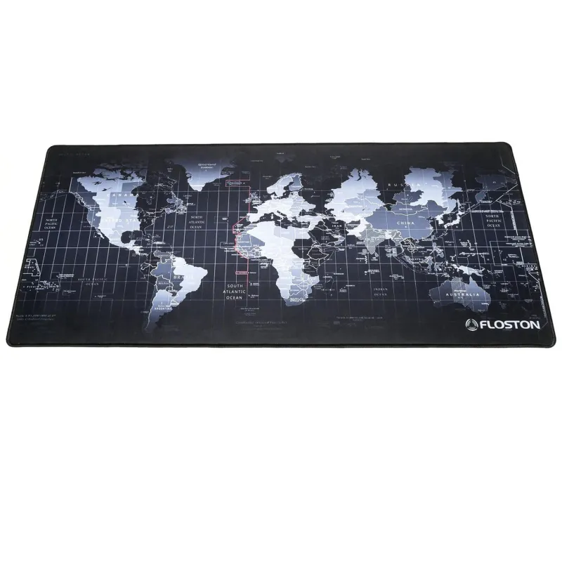 Mousepad Floston model World harta lumii, margini cusute, 900 x 400 x 3mm