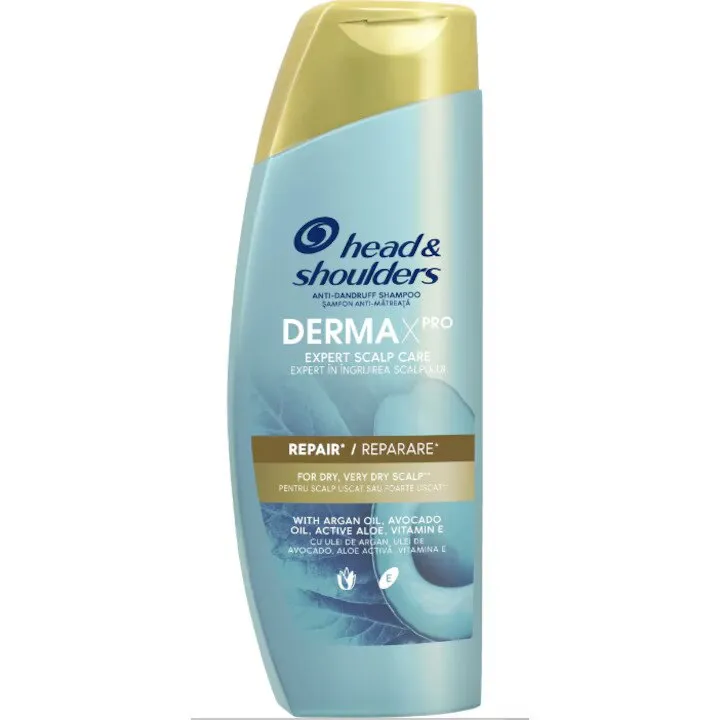 Sampon regenerant pentru par si scalp Head & Shoulders Derma X Pro, 220 ml