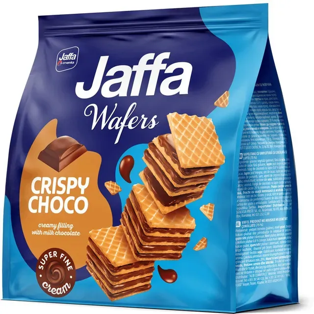 Napolitane cu crema de ciocolata crocanta Jaffa, 150 g