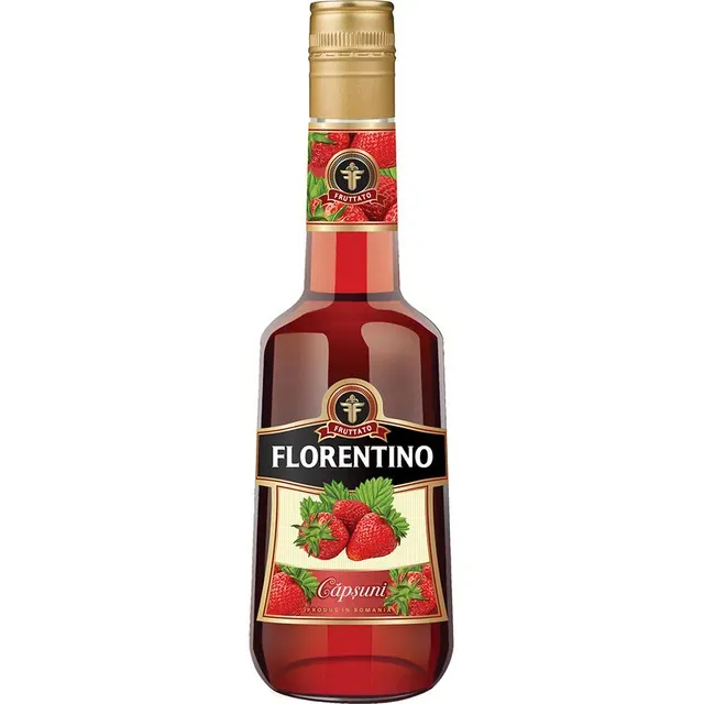 Aperitiv cu gust de capsuni Florentino, 0.5 l