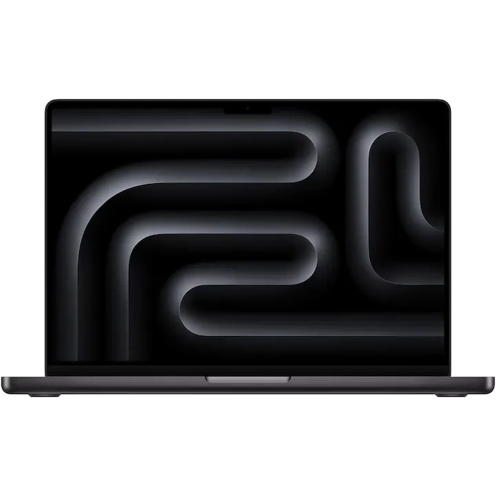 Apple MacBook Pro 14" cu procesor Apple M4 Max, 14 nuclee CPU si 32 nuclee GPU, 36GB RAM, 1TB SSD, Space Black, Tastatura Internationala, Manual RO