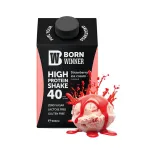 Bautura proteica cu aroma de inghetata de capsuni Born Winner, 500 ml