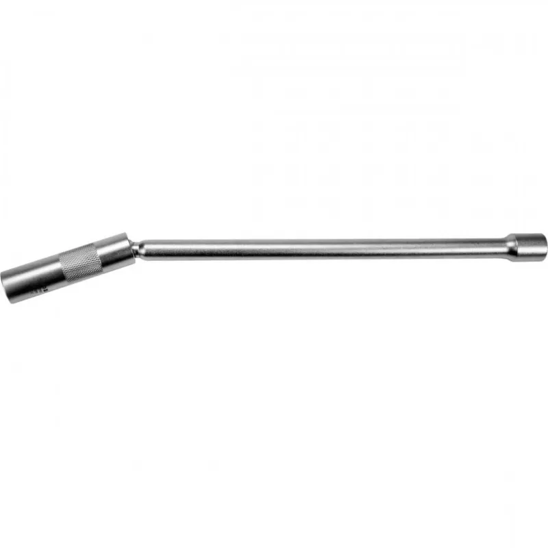 Cheie pentru bujii 14mm, Yato YT-08163, Cr-V, lungime 310mm, cu articulatie si extensie