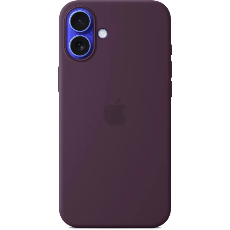 Husa telefon APPLE iPhone 16 Plus Silicone Case cu MagSafe - Plum, MYYD3ZM/A