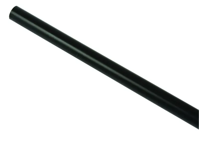 Bara galerie metal, 20 mm, 300 cm, negru | Dedeman