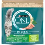 Hrana uscata pentru pisici Purina One, Indoor, Curcan, 1.5kg
