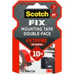 Banda dublu adeziva montare exterior, 19mmx1.5m, Scotch-Fix™ Extreme 3M