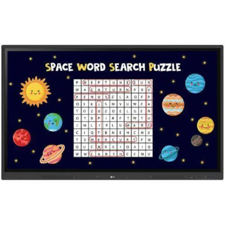 Display LG 75TR3DK 75inch Touch Interactiv Negru