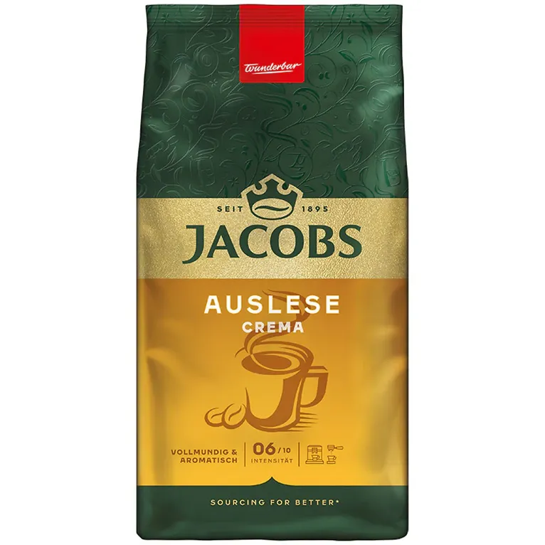 Cafea boabe Jacobs Auslese Crema, 1 Kg
