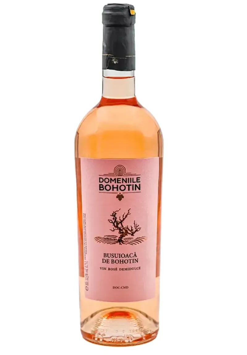 Vin rose demidulce Domenii Bohotin, Busuioaca De Bohotin, 0.75 l