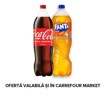 Coca Cola/Fanta Portocale