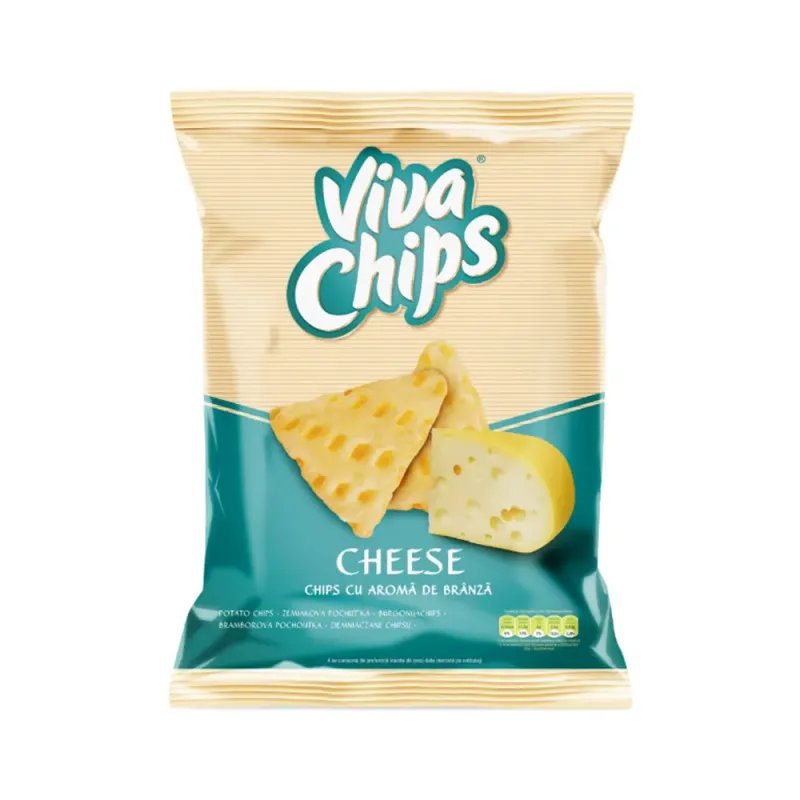 Chipsuri cu aroma de cascaval Viva, 100 g