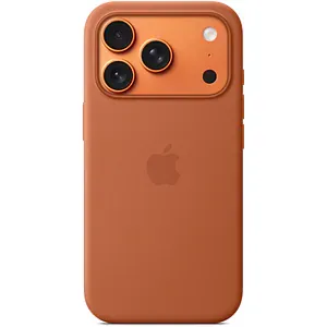 Husa telefon APPLE iPhone 17 Pro Silicone Case cu MagSafe - Terra Cotta, MGFJ4ZM/A