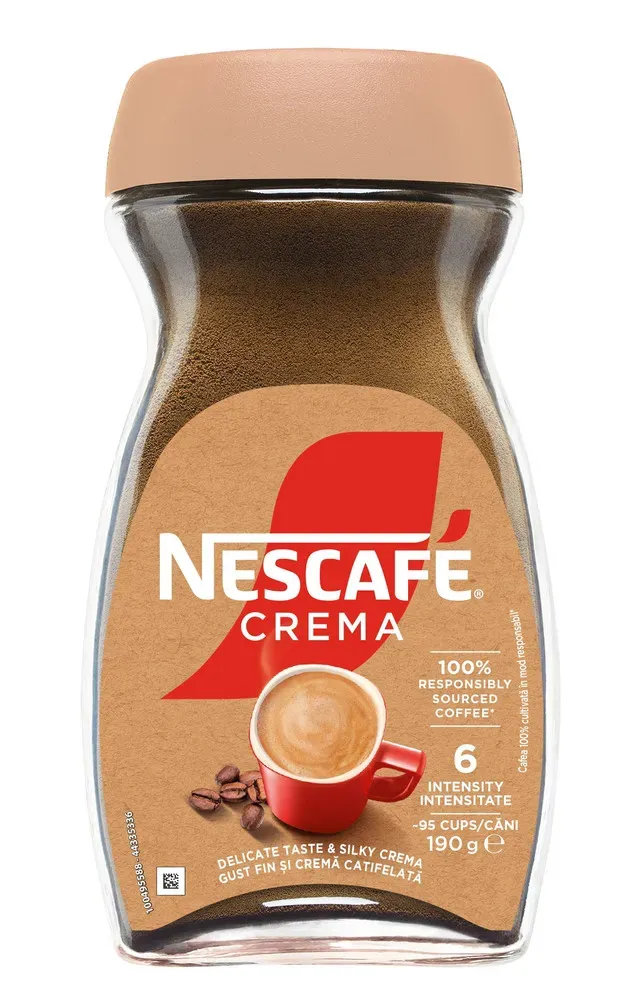 Cafea solubila Nescafe Brasero Crema, 190 g