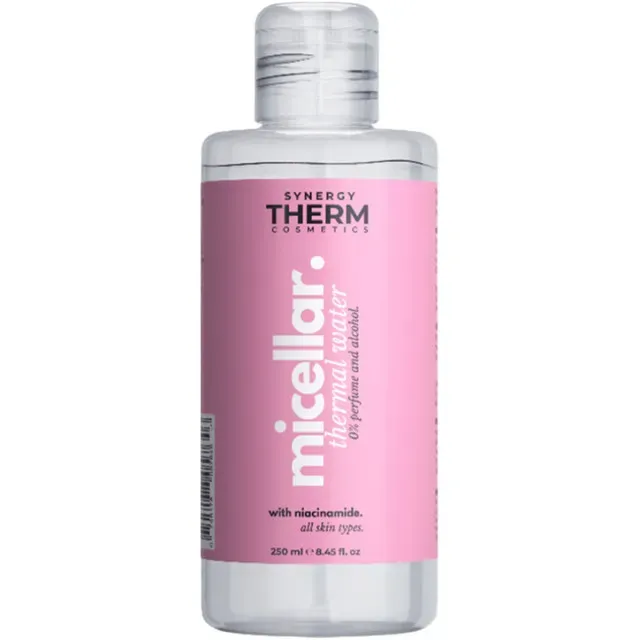 Apa micelara cu niacinamida si betaina Synergy Therm, 250 ml