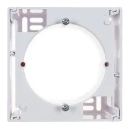 Cadru aparent Schneider Electric Asfora EPH6100121, 1 post, alb, pentru priza / intrerupator