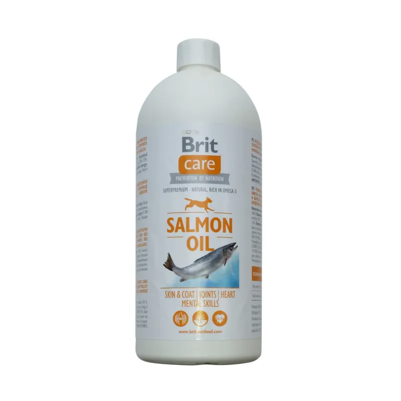 Ulei de Somon Brit Care, 1000 ml