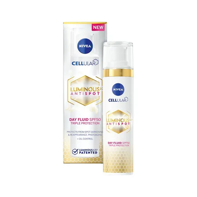 Crema de zi Nivea Luminous Antispot, SPF 50, 40 ml