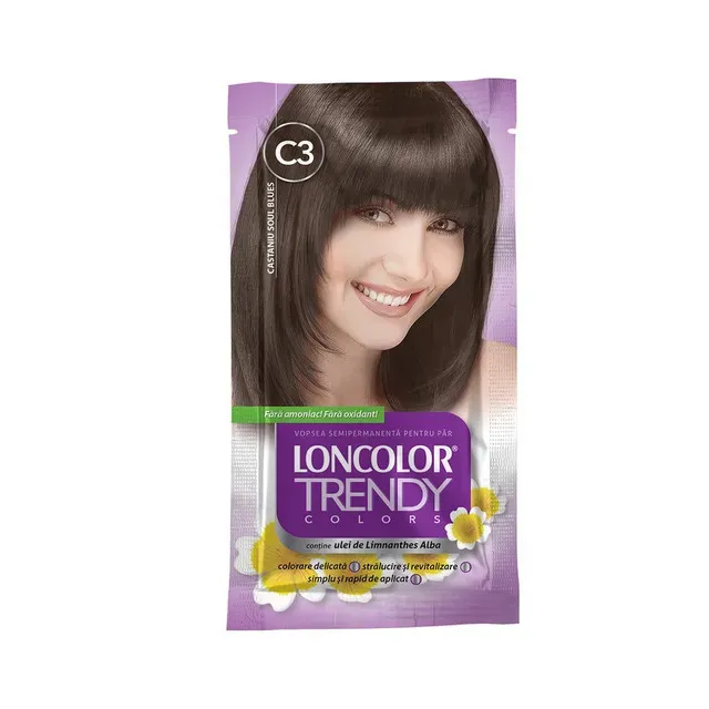 Vopsea permanenta pentru par Loncolor Trendy Colors, numarul C3