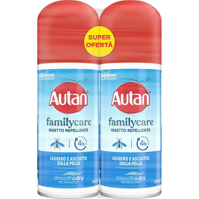 Spray repelent pentru insecte Autan Familycare, 100 ml