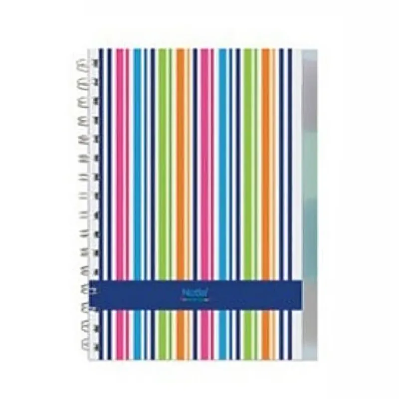 Caiet de matematica Notte 150 file cu spirala, format A6, diverse culori