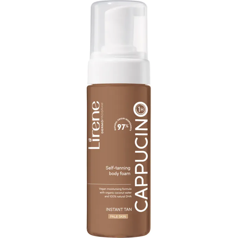 Spuma autobronzanta Lirene Cappuccino, 150 ml