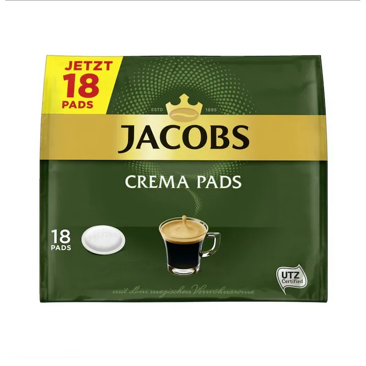 Paduri Cafea Crema Jacobs 18 bucati, 118g