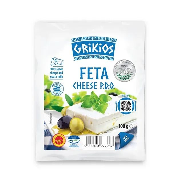 Branza feta Grikios, 100 g