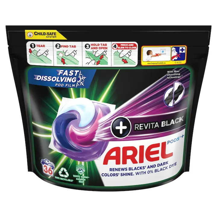 Capsule de spalat, Ariel, All-in-1, PODS, 36 spalari
