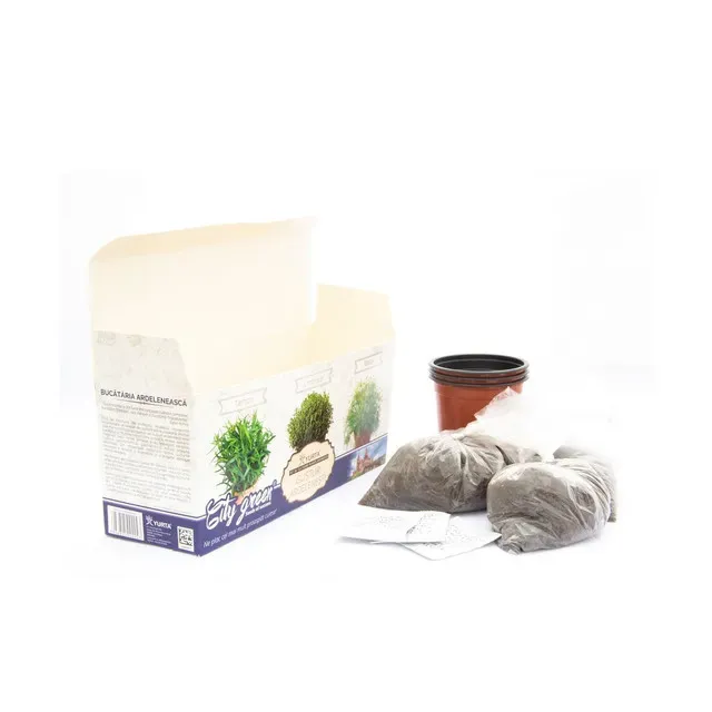 Colectia Mirodenii Gusturi Ardelenesti, set plante aromatice
