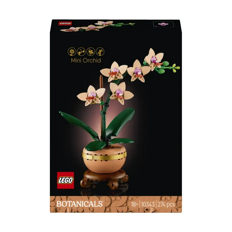 LEGO Botanicals - Mini orhidee 10343, 274 piese