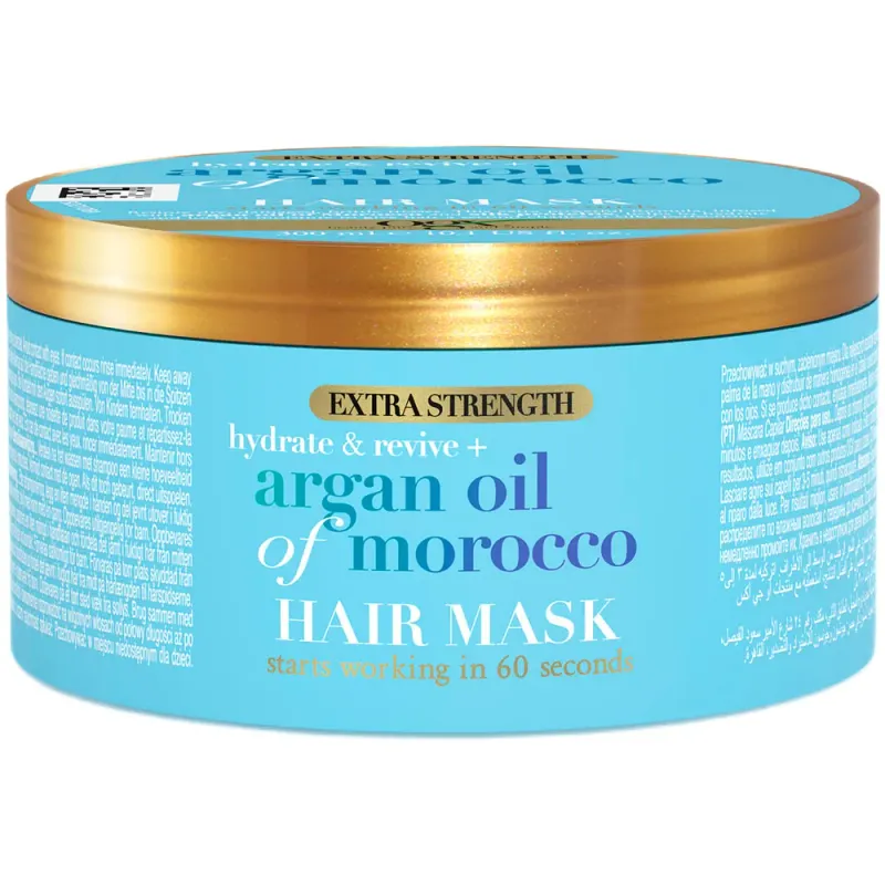 Masca pentru par intens hidratanta OGX Argan Oil, 300 ml