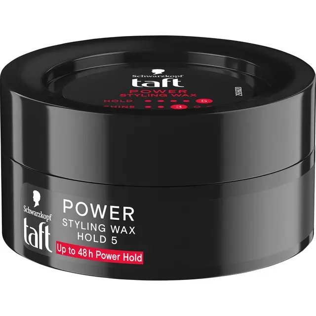 Ceara de par Schwarzkopf Taft Power Styling Wax, 75 ml